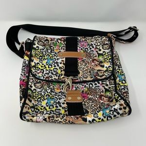 Tokidoki Leo Leopard Crossbody Messenger Bag